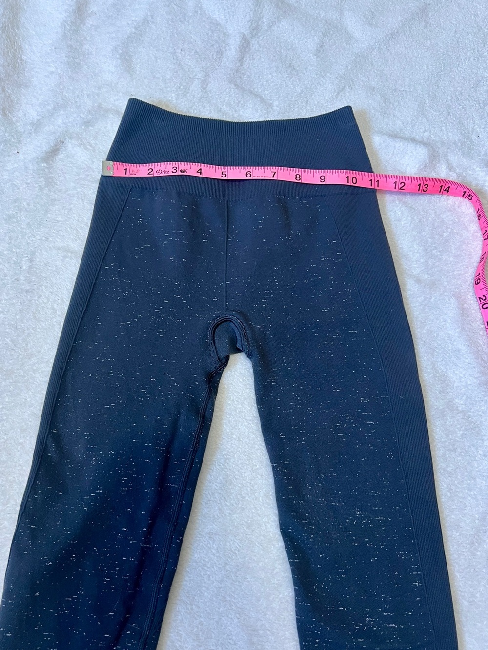 Lululemon Athletica Grey Speckled Ebb to Street Leggings - Size 4 - Picture 3 of 12